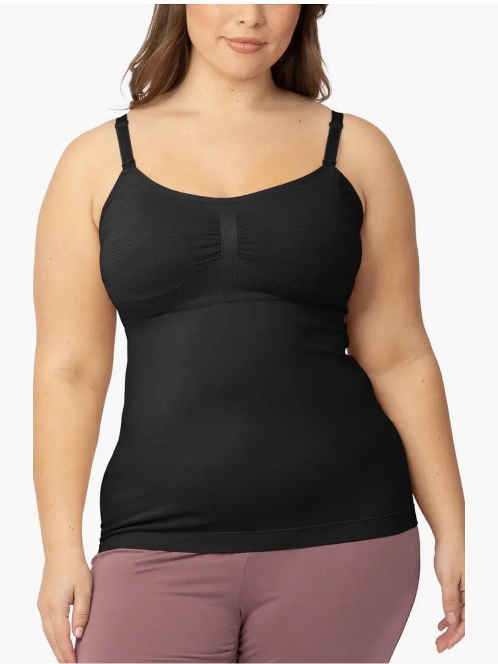 Kindred Bravely Black Nursing Tank Top Large